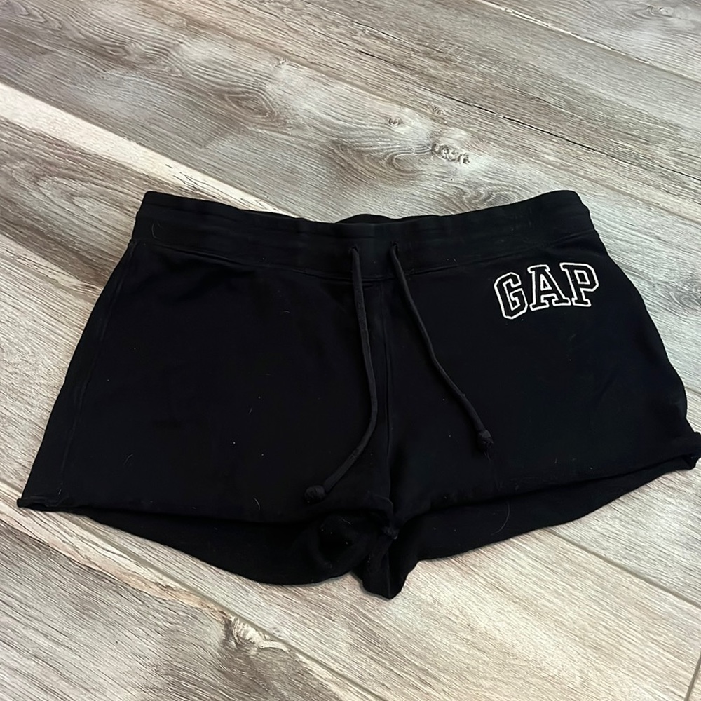 Black GAP sweat shorts